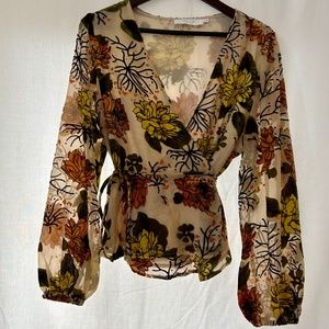 Peplum blouse